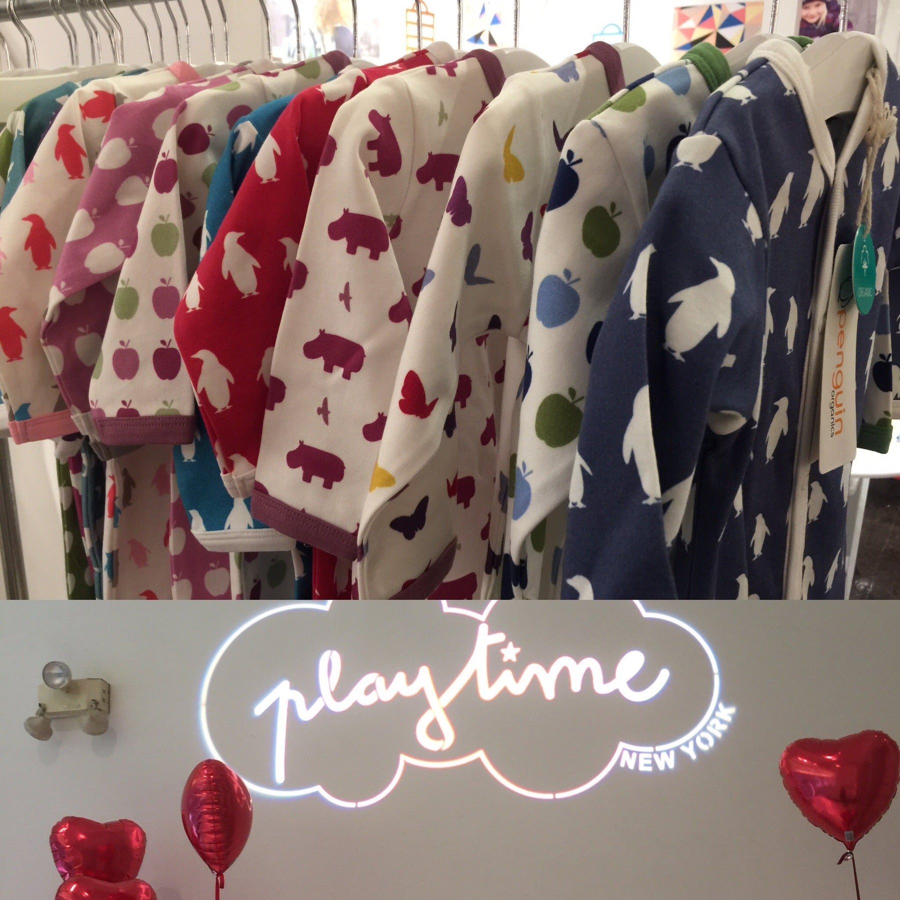 Jazzy Organics in Playtime New York-the premiere children's fashion trade show-featuring a beautiful organic collection.