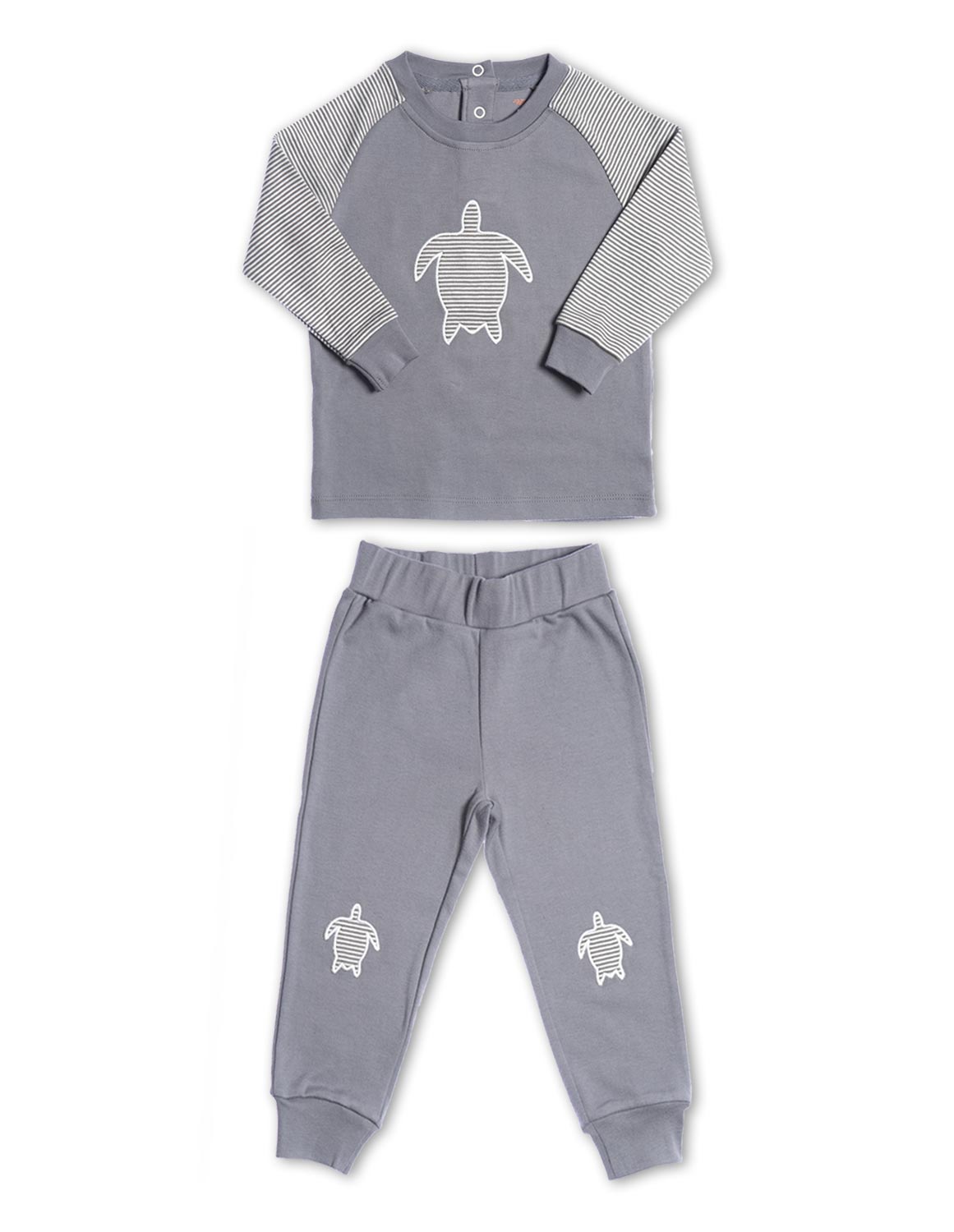 Turtle Playset Organic Cotton Grey - Jazzy Organics