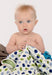 Apple Blanket Multi Blue Organic Cotton - Jazzy Organics