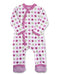 Apple Kimono Romper Multi Pink Organic Cotton - Jazzy Organics