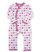 Apple Kimono Romper Multi Pink Organic Cotton - Jazzy Organics
