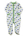 Apple One - Piece Multi Blue Organic Cotton - Jazzy Organics