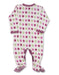 Apple One - Piece Multi Pink Organic Cotton - Jazzy Organics