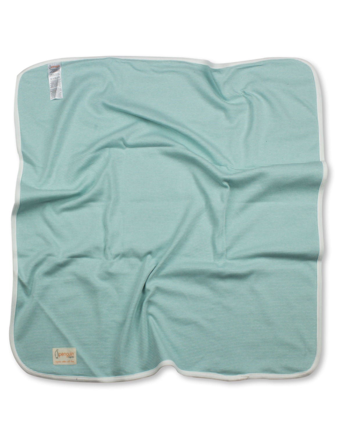 Bear Blanket Blue Organic Cotton - Jazzy Organics