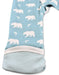 Bear Kimono Romper Blue Organic Cotton - Jazzy Organics
