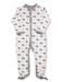 Bear One - Piece Multi Grey Organic Cotton - Jazzy Organics