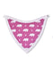 Hippo Bib Rasberry Organic Cotton - Jazzy Organics