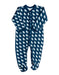 Organic Cotton Footie Blue Lion - Jazzy Organics