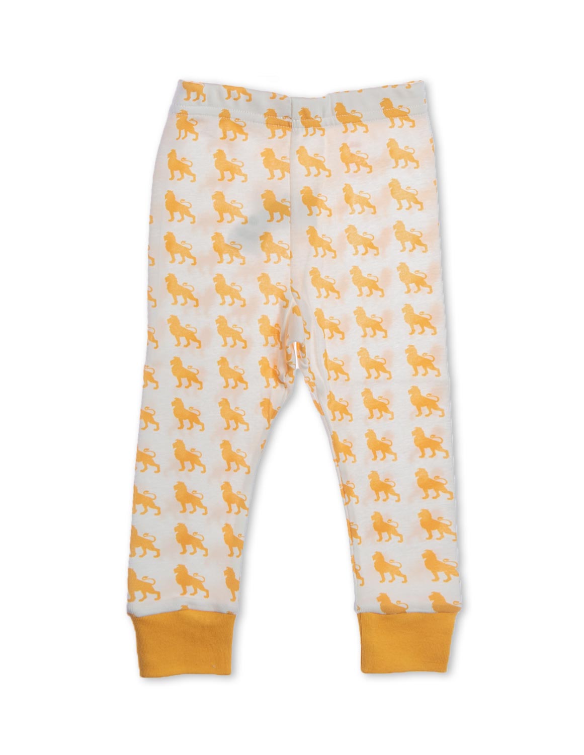 Organic Cotton Pajamas Lion Orange - Jazzy Organics