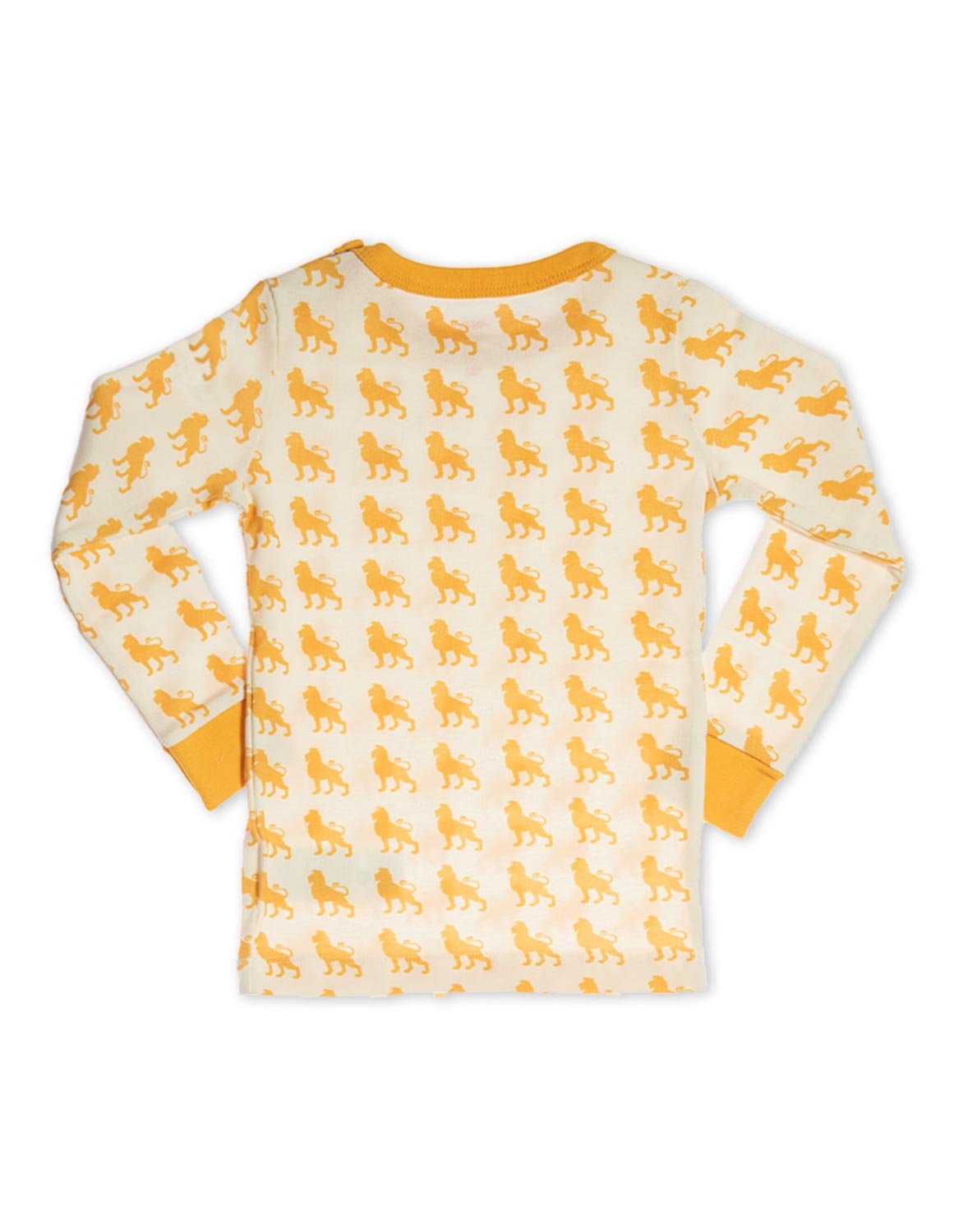Organic Cotton Pajamas Lion Orange - Jazzy Organics
