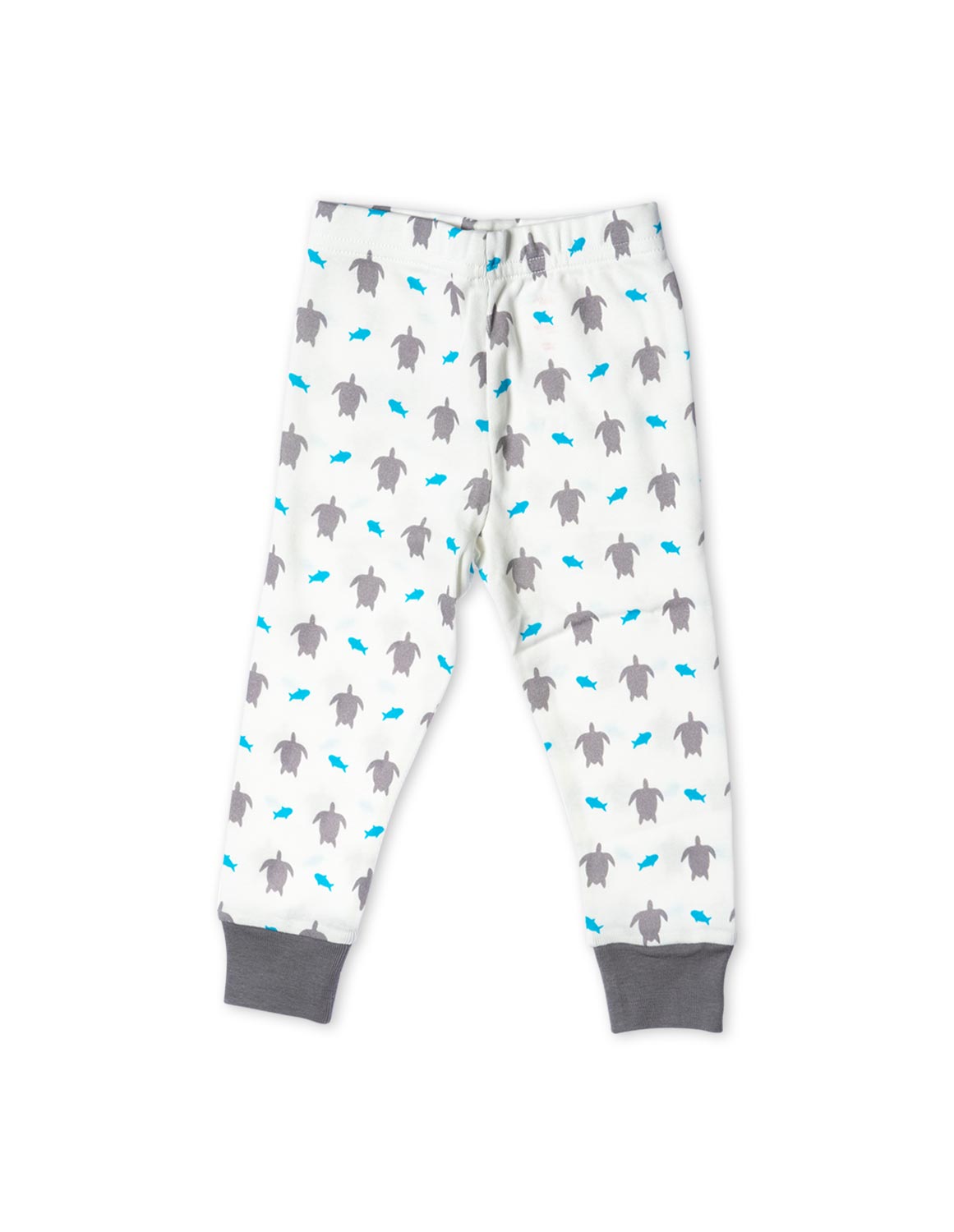 Organic Cotton Pajamas Turtle Grey - Jazzy Organics