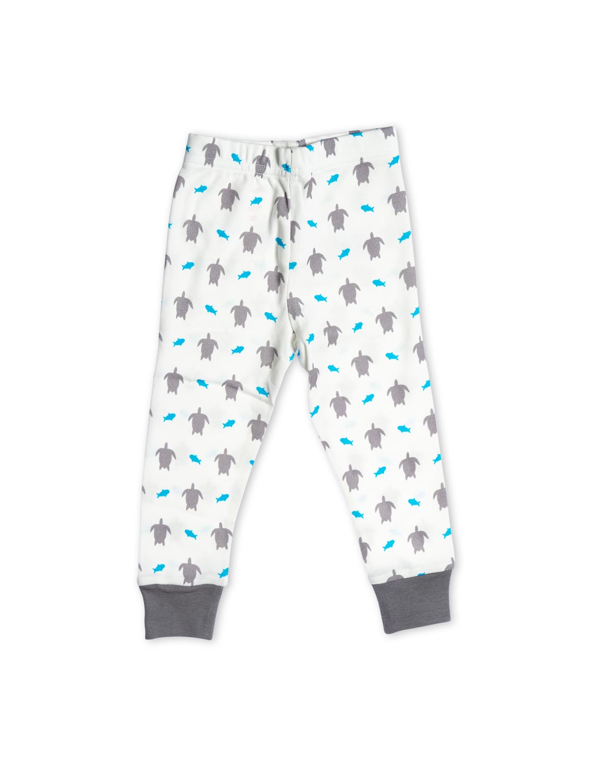 Organic Cotton Pajamas Turtle Grey - Jazzy Organics