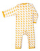 Organic Cotton Romper Orange Lion - Jazzy Organics