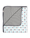 Turtle Organic Cotton Blanket Grey - Jazzy Organics